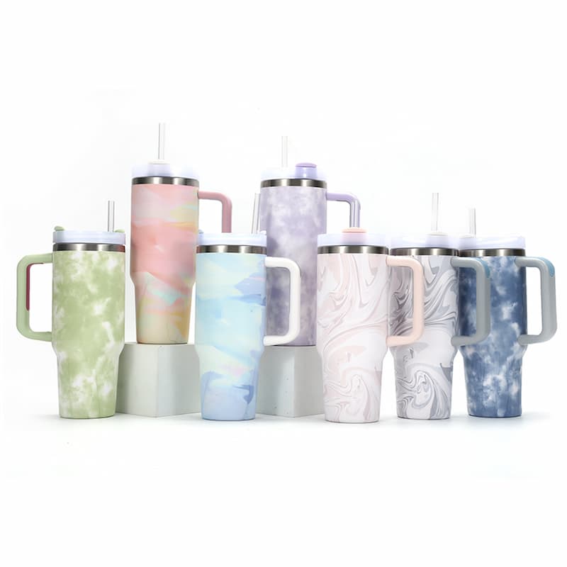 40oz Colorful Double Wall Vacuum Insulated Tumbler
