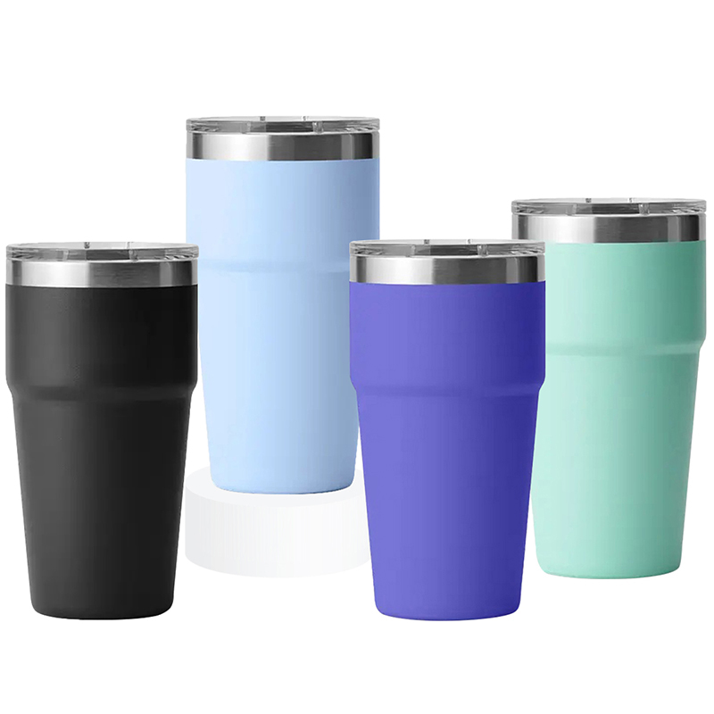Newest Design 20oz Auto Beer Mug with Lid