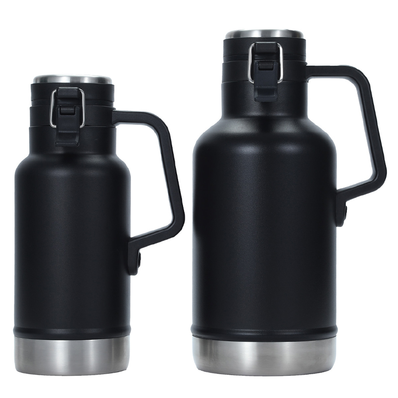 36oz/64oz Stainless Steel Beer Growler for Beverage Cold/Hot