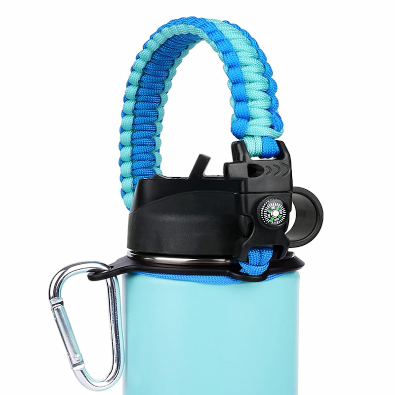 Colorful umbrella rope for thermos