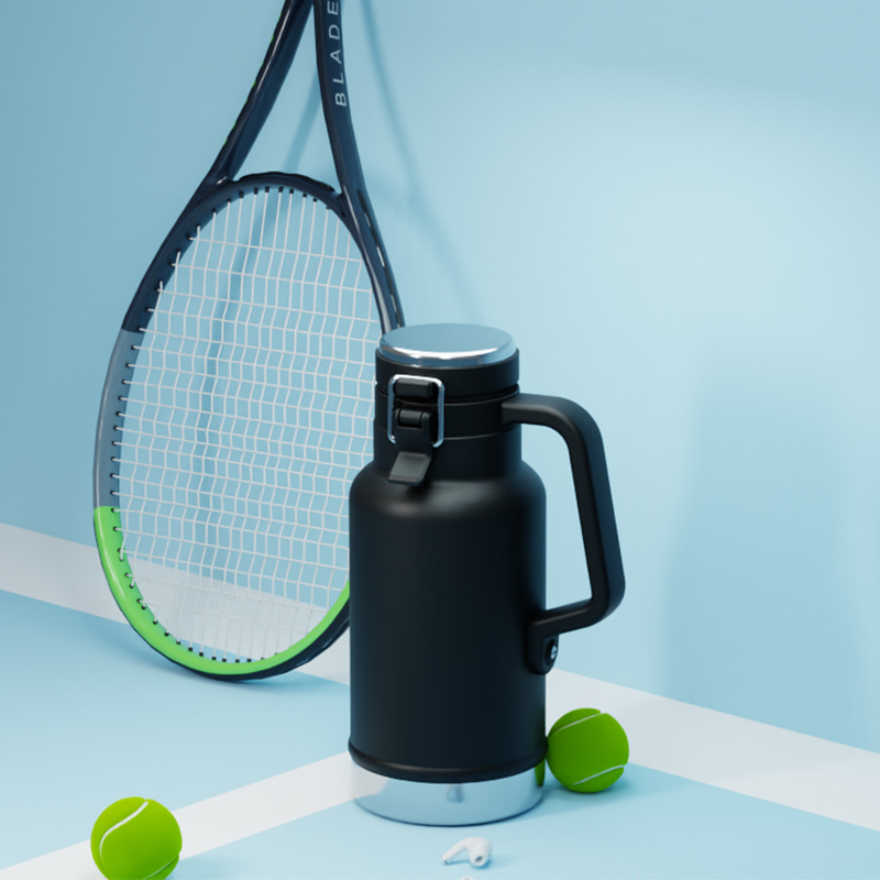 36oz/64oz Stainless Steel Beer Growler for Beverage Cold/Hot