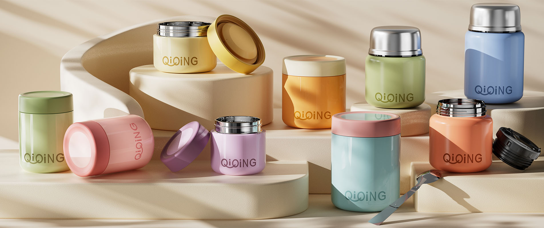 Customed Stainless Steel Food Container